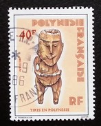 POLYNESIE - YT N°229 - Tikis / Statuettes De Bois - 1985 - Oblitéré - Gebraucht