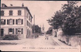 Crissier Eglise Et Collège (4223) Endommagée - Crissier