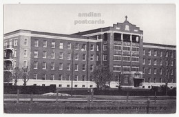 Canada - St Hyacinthe Quebec - Hopital Saint Charles C1940s Vintage Old Postcard - PQ - St. Hyacinthe