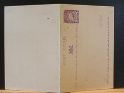 68/823   POST CARD      XX  + REPLY - Brieven En Documenten
