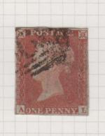 Penny Red - Queen Victoria - Used Stamps