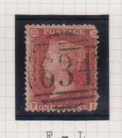 Penny Red - Queen Victoria - Used Stamps