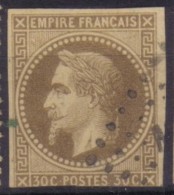 YT9 Napoleon 30c - Losange MQE Martinique - Napoléon III.