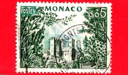 Principato Di MONACO - Usato - 1960 - Palazzo Del Principe, Circondato Da Alberi - 0.05 - Gebruikt