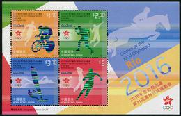 HONG KONG 2016 - Sports, J.O. Rio 2016 - BF Neuf // Mnh - Ongebruikt