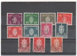 NORVEGE 1939-76 TAXE YT N° Entre 33 Et 86 - Unused Stamps