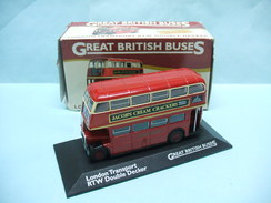 Atlas - LONDON TRANSPORT RTW DOUBLE DECKER Great British Buses BO 1/76 OO - Massstab 1:76