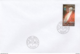 VATICAN - CITTA' DEL VATICANO POSTE  LETTRE 20 SET. 2010 LEONE XIII /R233 - Storia Postale