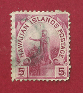 Hawai - 5 C - 1894 - Hawaï