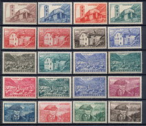Andorra Francesa. MNH **119/37. 1948. Serie Completa - Unused Stamps