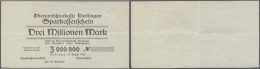 Deutschland - Notgeld - Württemberg: Riedlingen, Oberamtssparkasse, 500 Tsd., 1, 2, 3 Mio. Mark, 12.8.1923, Uschr. - Lokale Ausgaben