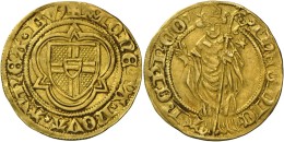 Altdeutschland Und RDR Bis 1800: Köln Erzbistum, Dietrich II Von Moers, 1414-1463: Goldgulden O.J. (um 1428) Bonn. - Sonstige & Ohne Zuordnung