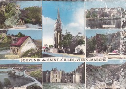 SAINT-GILLES-VIEUX-MARCHE.- Multivues - Saint-Gilles-Vieux-Marché