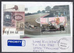 Finnland 2011. Brief Finnland- Estland. - Storia Postale