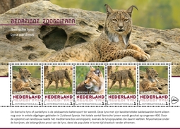 Nederland 2017 Endangered Species 2    Lynx  Sheetlet    Postfris/mnh/sans Charniere - Ongebruikt