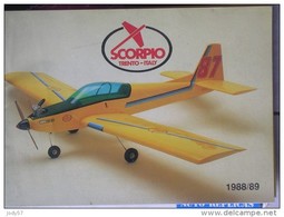 CATALOGO SCORPIO - 1988/89 - Modèles R/C