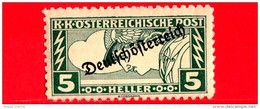 Nuovo - MNH - AUSTRIA - 1917 - Mitologia - Mercurio - Francobollo Giornale - 5 - Ungebraucht