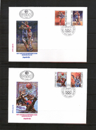 Jugoslawien / Yugoslavia / Yougoslavie 1992 Sport Michel 2538-41 FDC - Covers & Documents