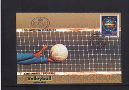 Jugoslawien / Yugoslavia / Yougoslavie 1995 Sport Michel 2731 FDC - Brieven En Documenten