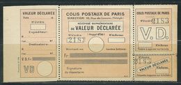 FRANCE Colis Postaux Paris Pour Paris N° 33 (*) - Neufs