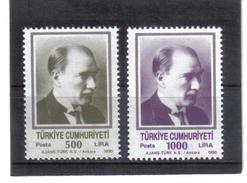 GUT294 TÜRKEI 1990  MICHL  2904/05  ** Postfrisch SIEHE ABBILDUNG - Neufs