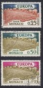 MONACO - 1962 - Serie Completa Formata Da Tre Valori Usati Yvert 571/573. Europa. - Gebruikt