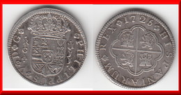 **** ESPAGNE - SPAIN - 2 REALES 1725 J PHILIPPUS V - ARGENT - SILVER **** EN ACHAT IMMEDIAT - First Minting