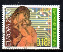 BULGARIE. N°3879 Oblitéré De 2000. Europa 2000/Icône. - 2000