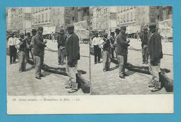 CPA 10 Stéréo Stéréoscopique Métier Remailleurs De Filets éditeur L.L. - Stereoscope Cards