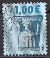 Slovacchia 2009 Sc. 567 Capitello Dalla Cattedrale Di S. Maria Vergine. Bina Used Slovensko - Used Stamps