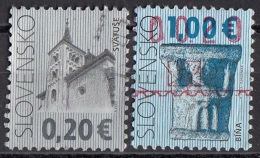 562 Slovacchia 2009  Churches Decorations Cattedrali Decorazioni Used   Used Slovensko - Used Stamps