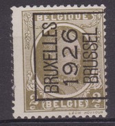 België/Belgique  Preo  Typo  N° 133A Bruxelles/Brussel 1926 V. - Typo Precancels 1922-31 (Houyoux)
