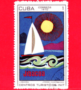 CUBA - Usato - 1970 - Turismo - Jibacoa - 1 - Oblitérés
