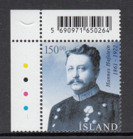 Iceland MNH 2004 Scott #1007 Centenary Icelandic Home Rule - Ongebruikt