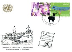 ONU Vienne 2017  - White Card Essen 11au13-5-2017 - Cartes-maximum