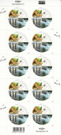 Iceland MNH 2005 Scott #1050 Minisheet Of 10 70k Fish, Utensils, Waterfall - Food Culture - EUROPA - Ungebraucht