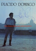 Placido Domingo Opera Signed Photo 15x21cm - Autogramme