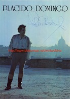 Placido Domingo Opera Signed Photo 15x21cm - Autogramme