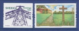 Sweden 2005 Facit #  2502-2503. World Heritage 7  MNH (**) - Unused Stamps