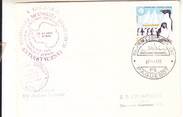 Poland 1987 Cover Ca Paquebot Profesor Siedlecki" (35916) - Barcos Polares Y Rompehielos