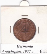 GERMANIA  4  REICHSPFENNIG  1932  LETTERA E  COME DA FOTO - 4 Reichspfennig