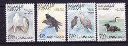 Greenland 1988 Birds 4v  ** Mnh (35927) - Neufs