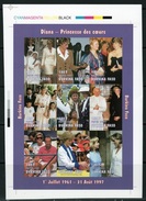 Burkina Faso 1997, Diana, Mother Teresa, Pope J. Paul II, Proof, - Mother Teresa