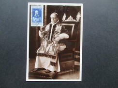 Vatikan 1937 Postkarte Michel Nr. 45 - 50 Und 52 + 54 - 57 Hoher Katalogwert! Bild Und Unterschrift Des Pabst. - Brieven En Documenten