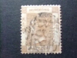 HONG KONG 1863 VICTORIA Yvert 8  FU - Usados