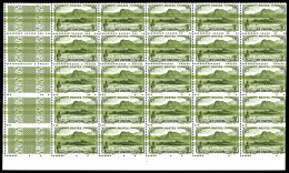 ** N°137, Salazie 65 Olive, Superbe Variété D'essuyage Sur Panneau De 25 Exemplaires. R.R.... - Ongebruikt