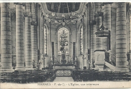 PAS DE CALAIS - 62 - HARNES - L'église - Intérieur - Harnes