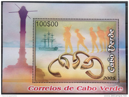 Cabo Verde 2006 - Patrimonio Subaquatico Underwater Sous-marin Culture Giant Stamps Bloc Sheet Block MNH** - Cap Vert