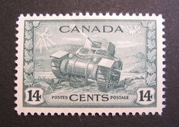 LOT R1703/387 - 1942 - CANADA - LA PRODUCTION DE GUERRE - NEUF * - Cote : 20,00 € - Unused Stamps