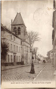 SAINT BRICE SOUS FORET - Bureau De Poste Et Eglise     (97394) - Saint-Brice-sous-Forêt